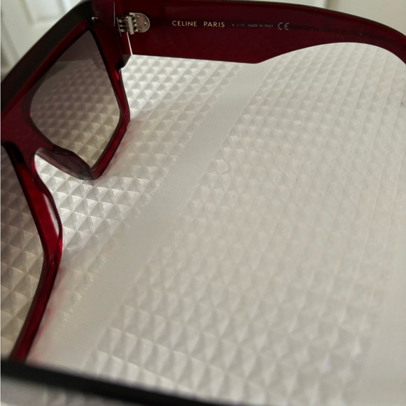 Céline 61MM Exaggerated Rectangular Sunglasses - Picture 7 of 9